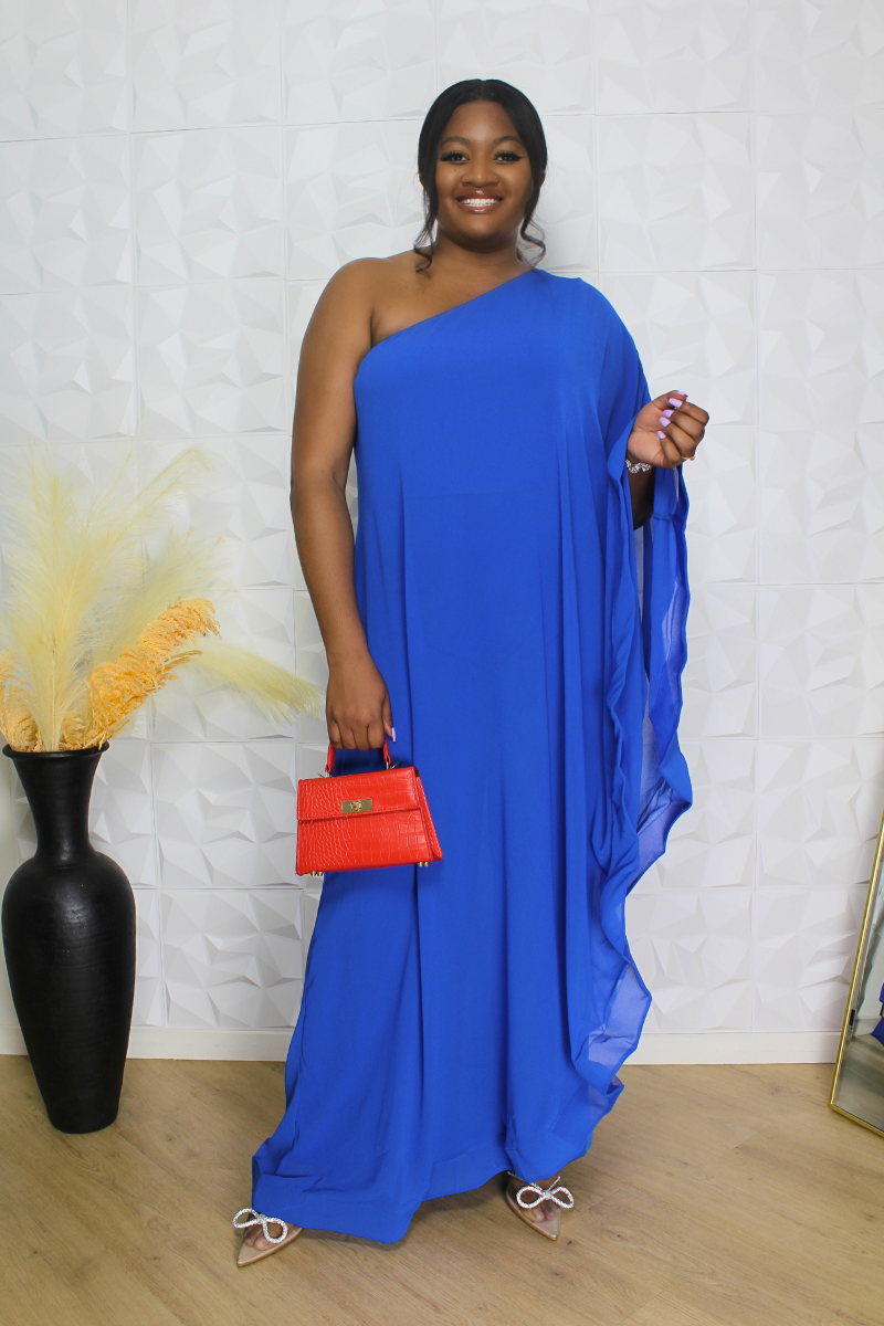 Anabelle Cape Sleeve Jumpsuit