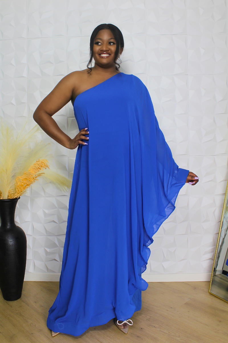 Anabelle Cape Sleeve Jumpsuit