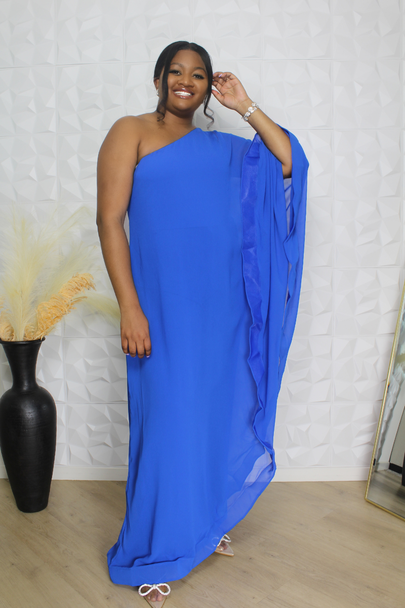 Anabelle Cape Sleeve Jumpsuit
