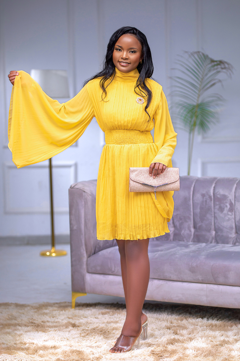 Yellow Southern Belle Dress