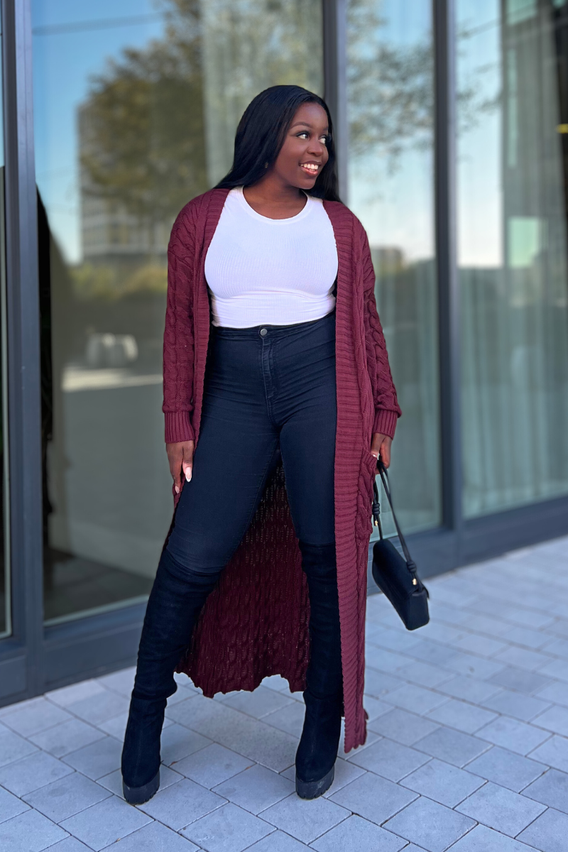 Wine Bliss Cardigan