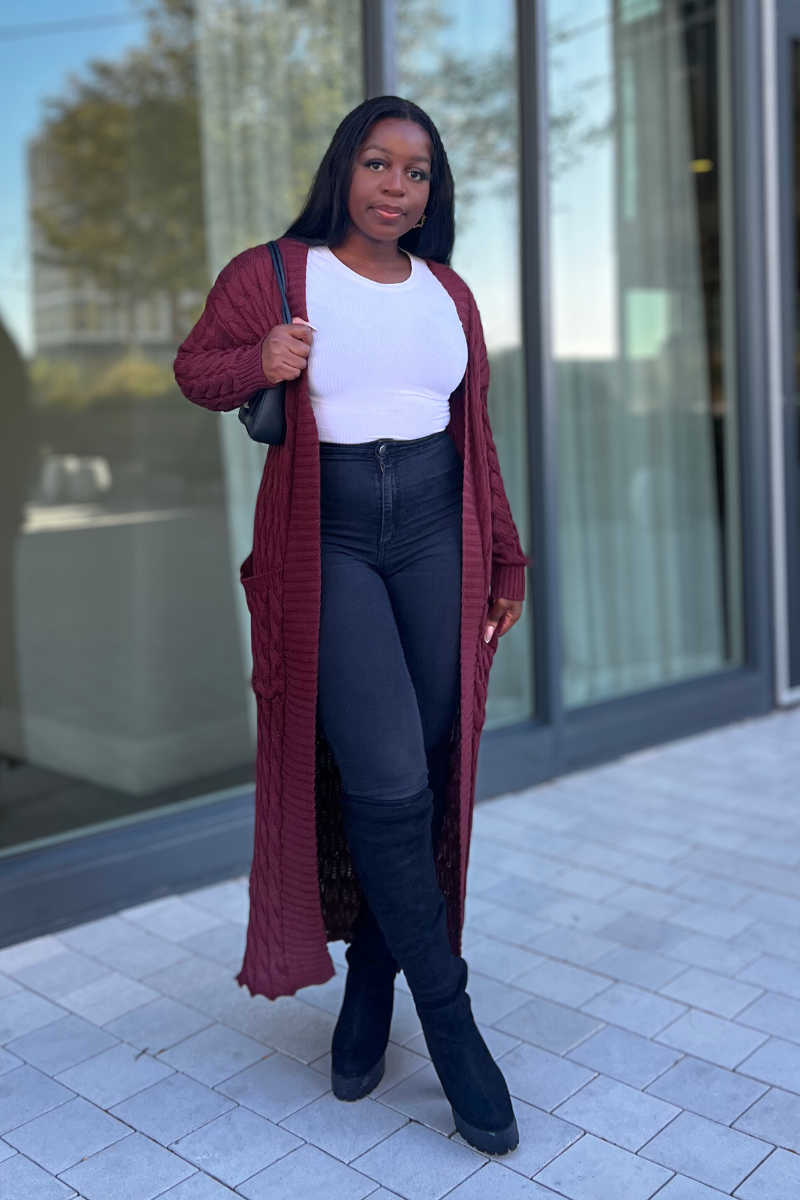 Wine Bliss Cardigan