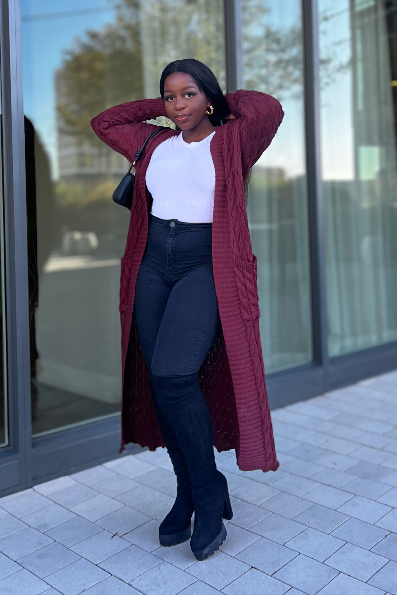 Wine Bliss Cardigan