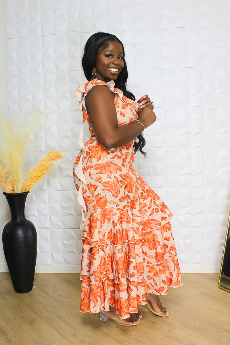 Lily Luxe Floral Dress