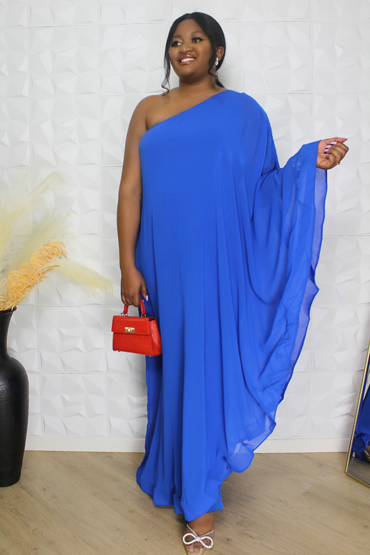 Anabelle Cape Sleeve Jumpsuit