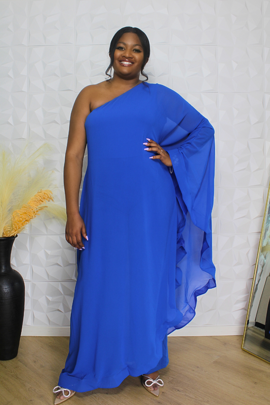 Anabelle Cape Sleeve Jumpsuit