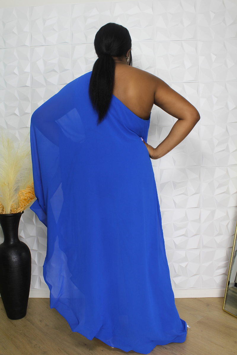 Anabelle Cape Sleeve Jumpsuit
