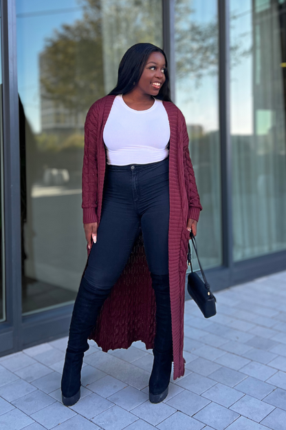 Wine Bliss Cardigan
