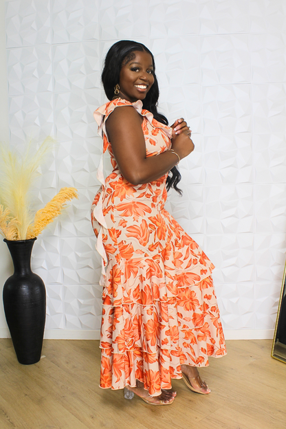 Lily Luxe Floral Dress