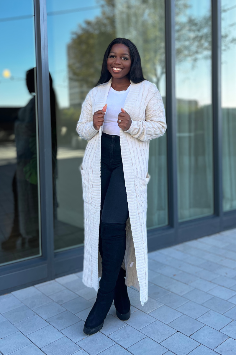 Cream Bliss Cardigan Arna s Closet