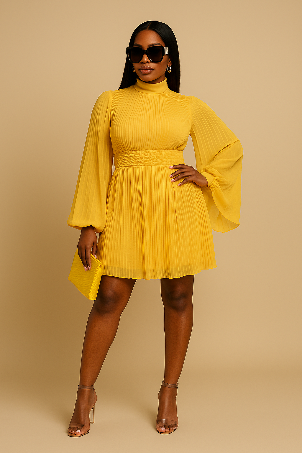 Yellow Southern Belle Dress