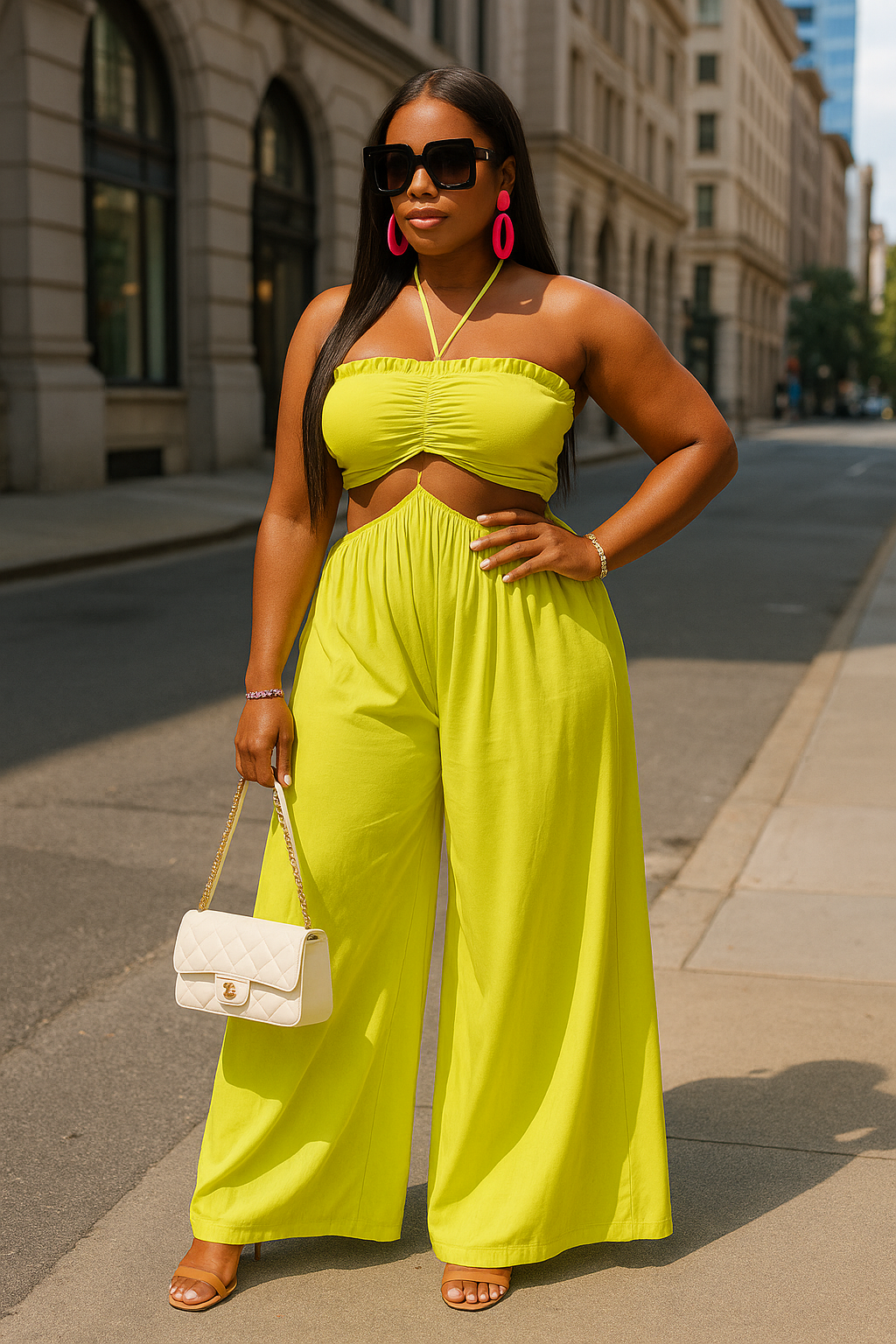 Beachside Fern Jumpsuit