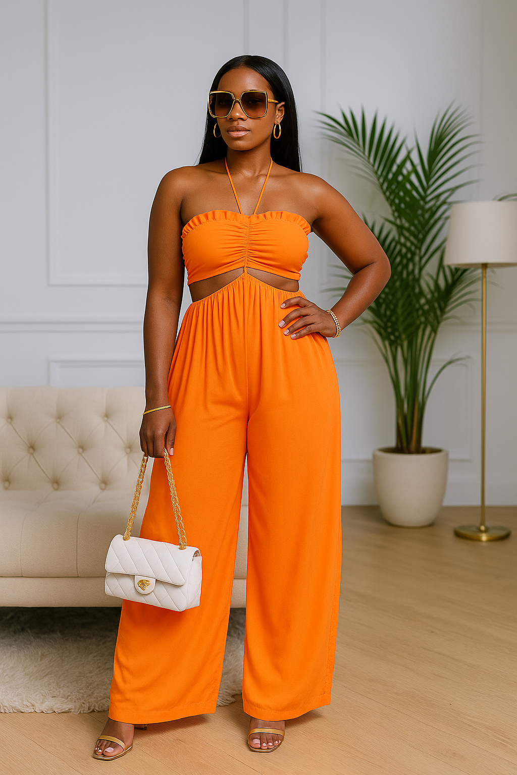 Paradise Palms Jumpsuit